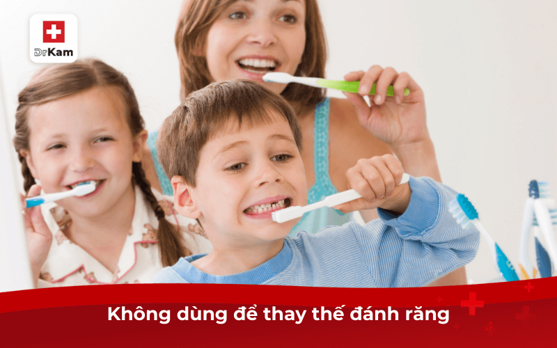 Nước súc miệng loại bỏ cao răng có thật sự hiệu quả? 9 Không dùng để thay thế đánh răng