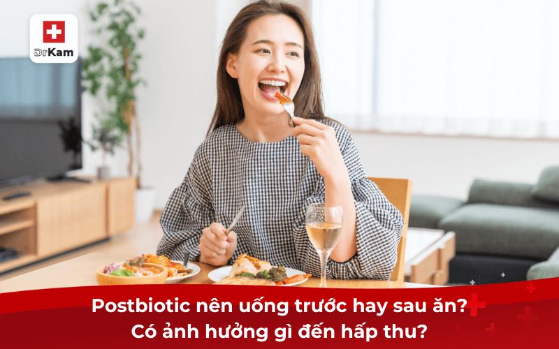 Postbiotic nên dùng khi nào để cho hiệu quả tốt nhất? 7 Postbiotic nên uống trước hay sau ăn? Có ảnh hưởng gì đến hấp thu?
