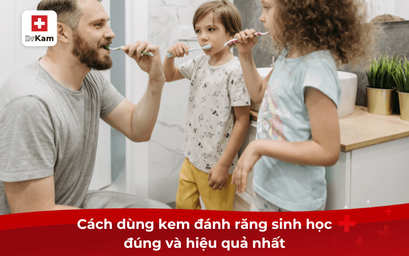 Kem đánh răng sinh học tốt không? Cách sử dụng đúng 8 Cách dùng kem đánh răng sinh học đúng và hiệu quả nhất