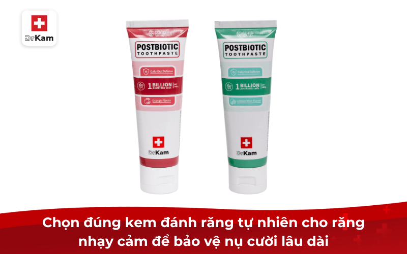 Cách chọn kem đánh răng tự nhiên cho răng nhạy cảm 9 Chọn đúng kem đánh răng tự nhiên cho răng nhạy cảm để bảo vệ nụ cười lâu dài