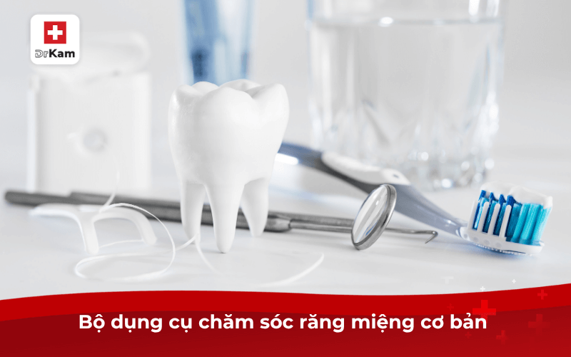 Bộ dụng cụ chăm sóc răng miệng cơ bản 
