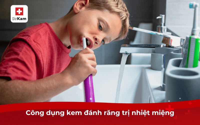 Top 5 kem đánh răng trị nhiệt miệng tốt nhất hiện nay được bác sĩ khuyên dùng 10 Công dụng kem đánh răng trị nhiệt miệng