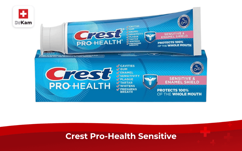 Top 10 Kem đánh răng chống ê buốt tốt hiện nay được bác sĩ khuyên dùng 10 Crest Pro-Health Sensitive