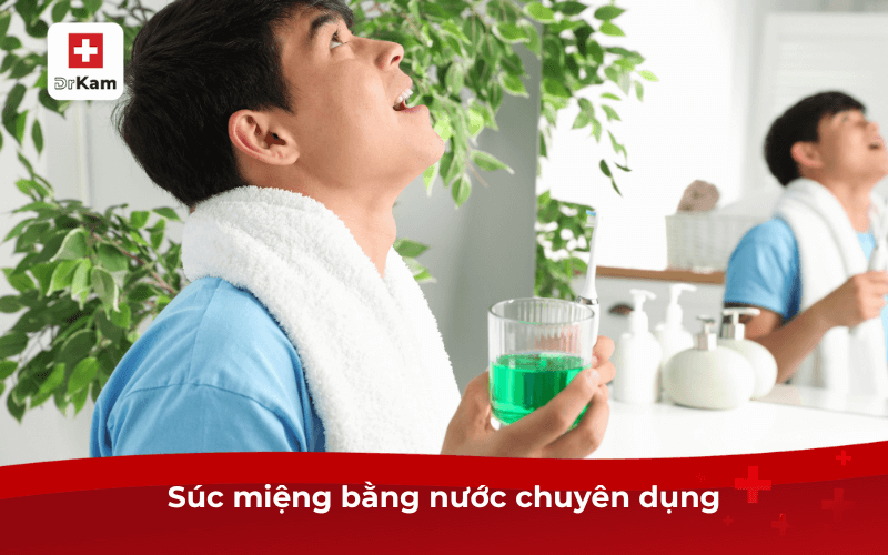 9 cách làm hơi thở thơm mát ngay lần đầu tiên 8 Súc miệng bằng nước chuyên dụng