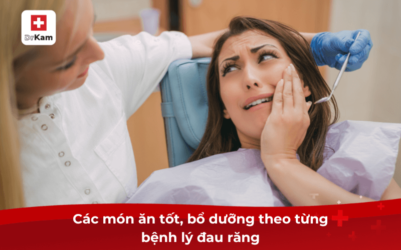 Đau răng nên ăn gì? 10 món ăn tốt cho người đau răng 6 Các món ăn tốt, bổ dưỡng theo từng bệnh lý đau răng