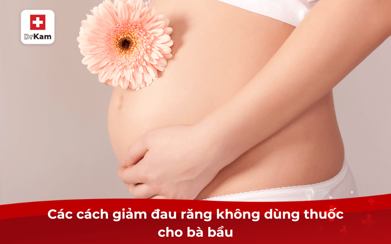 Các cách giảm đau răng không dùng thuốc cho bà bầu