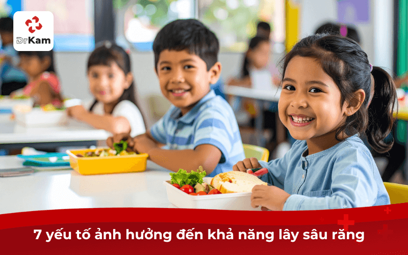 7 yếu tố ảnh hưởng đến khả năng lây sâu răng