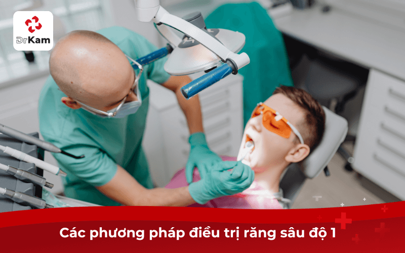 Các phương pháp điều trị răng sâu độ 1
