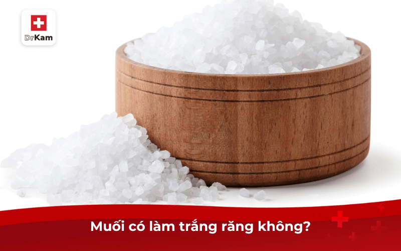 Muối có làm trắng răng không?