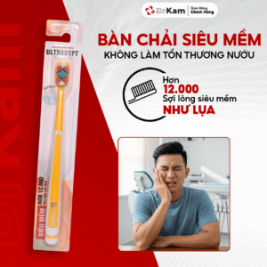 Bàn chải đánh răng cao cấp DrKam 4 màu