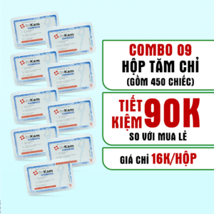 Combo 9 hộp tăm chỉ nha khoa cao cấp DrKam