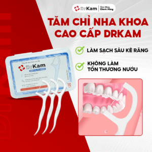 Tăm chỉ nha khoa cao cấp DrKam