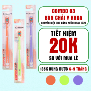 Combo 3 bàn chải cao cấp DrKam