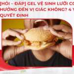 [Hỏi – đáp] Gel vệ sinh lưỡi có ảnh hưởng vị giác không? 4 yếu tố quyết định