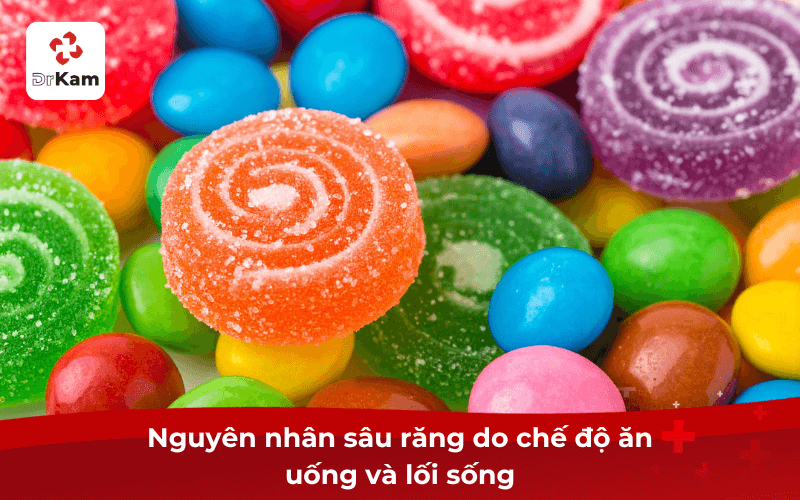 10+ Nguyên nhân sâu răng “điển hình” cần lưu ý 4 Nguyên nhân sâu răng do chế độ ăn uống và lối sống