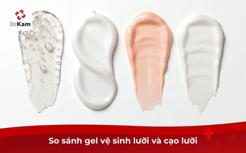 Gel vệ sinh lưỡi khác gì cạo lưỡi