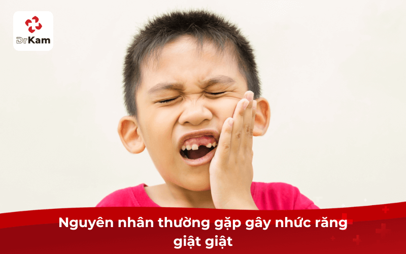 Tôi bị nhức răng giật giật phải làm sao? 3 Nguyên nhân thường gặp gây nhức răng giật giật