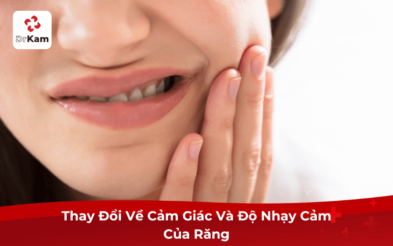 Thay Đổi Về Cảm Giác Và Độ Nhạy Cảm Của Răng