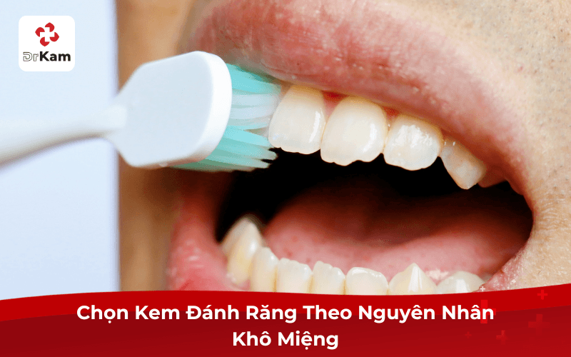 Khô Miệng Dùng Kem Đánh Răng Nào?