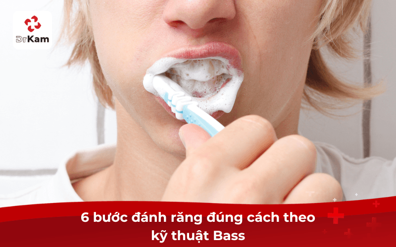 Cách đánh răng đúng cách