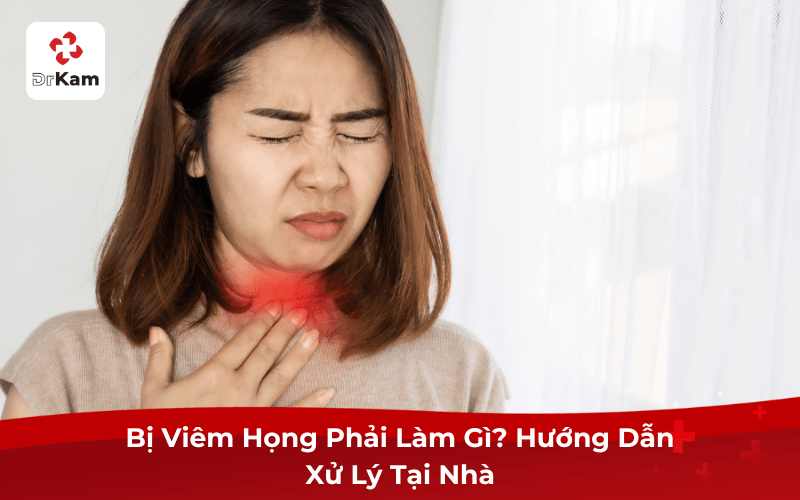 Bị Viêm Họng Phải Làm Gì? Hướng Dẫn Xử Lý Tại Nhà
