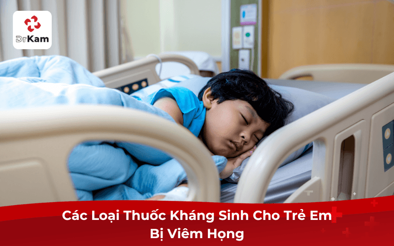Các Loại Thuốc Kháng Sinh Cho Trẻ Em Bị Viêm Họng