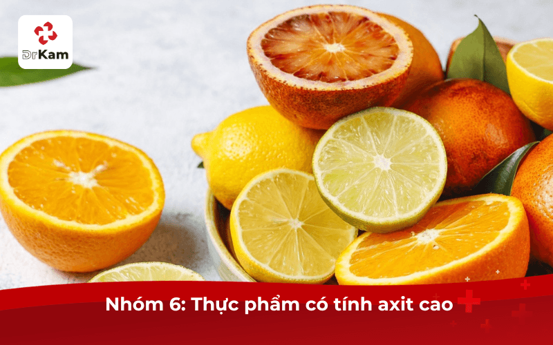 Nhóm 6: Thực Phẩm Có Tính Axit Cao