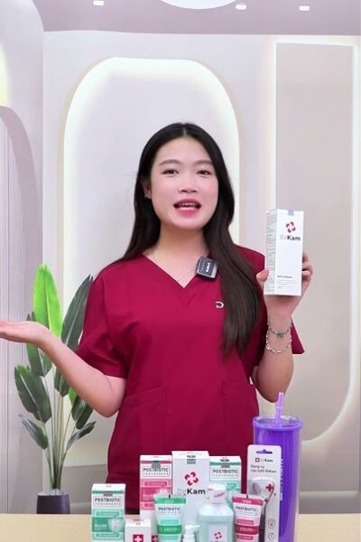 Điểm khác biệt của nước súc miệng chuẩn y khoa DrKam