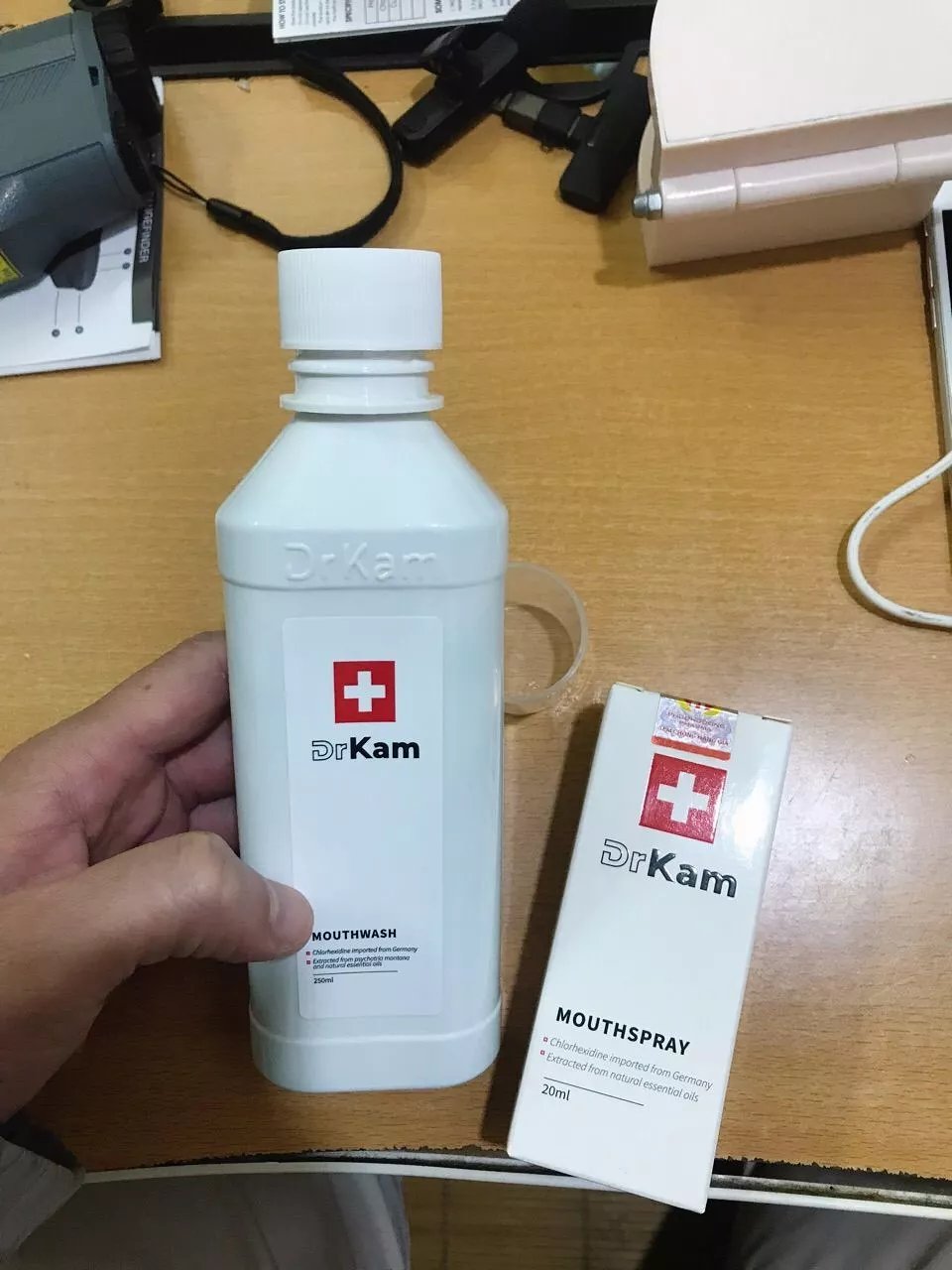Hình ảnh khách hàng đánh giá sản phẩm DrKam Nước Súc Miệng Chuẩn Y Khoa