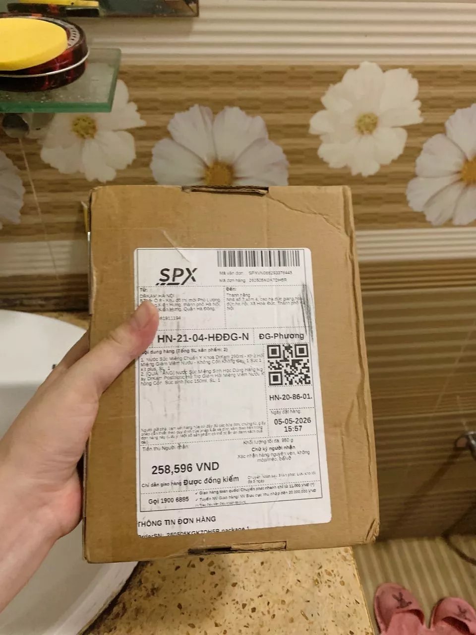 Hình ảnh khách hàng đánh giá sản phẩm DrKam Nước Súc Miệng Chuẩn Y Khoa