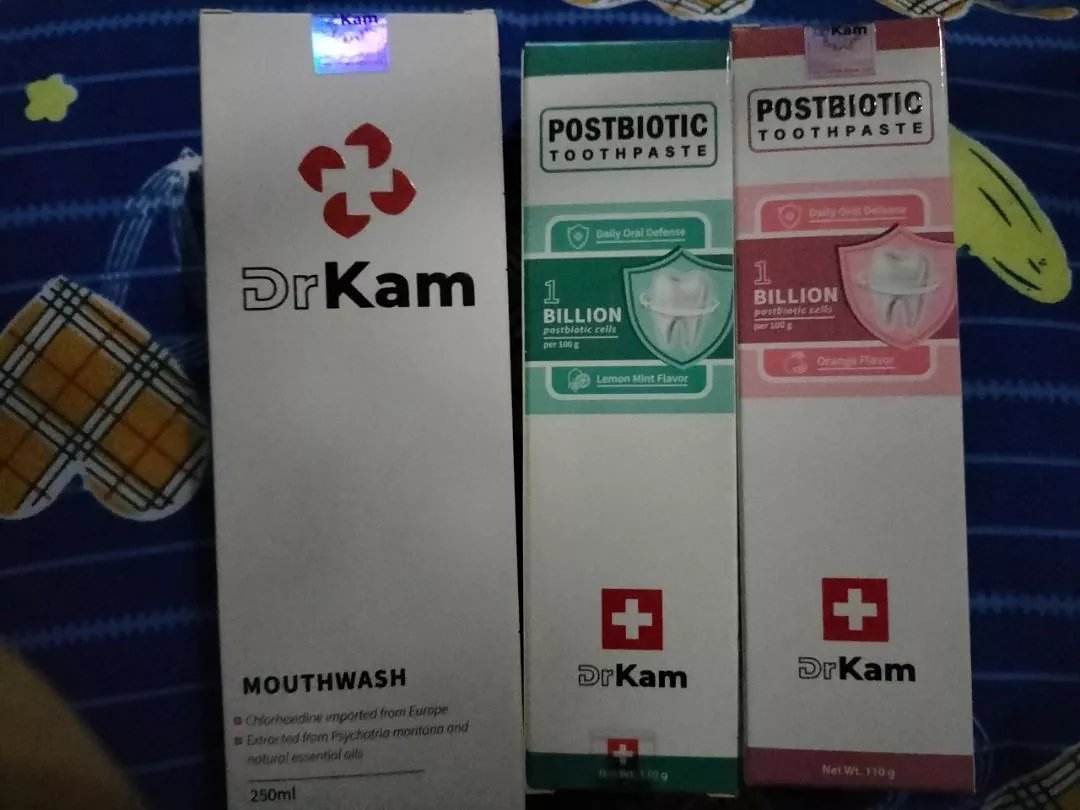 Hình ảnh khách hàng đánh giá sản phẩm Combo toàn diện: 2 Nước Súc Miệng Chuẩn Y Khoa DrKam